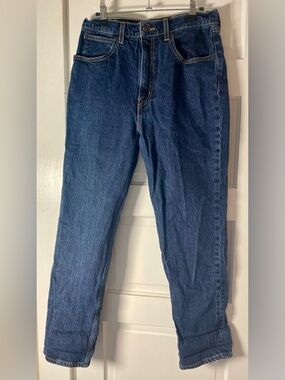 Levi’s 70’s High Slim Straight Jeans Dark Wash